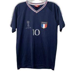 Fifa World Cup Russia 2018 Youth Size 14A France 10 Jersey Soccer Team Shirt